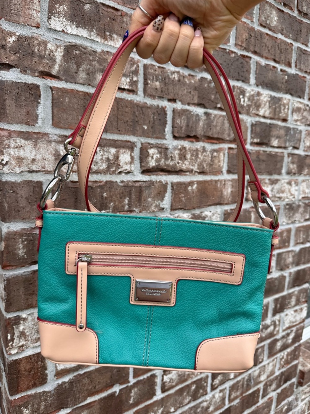 Leather Tignanello Purse Crossbody Bag
